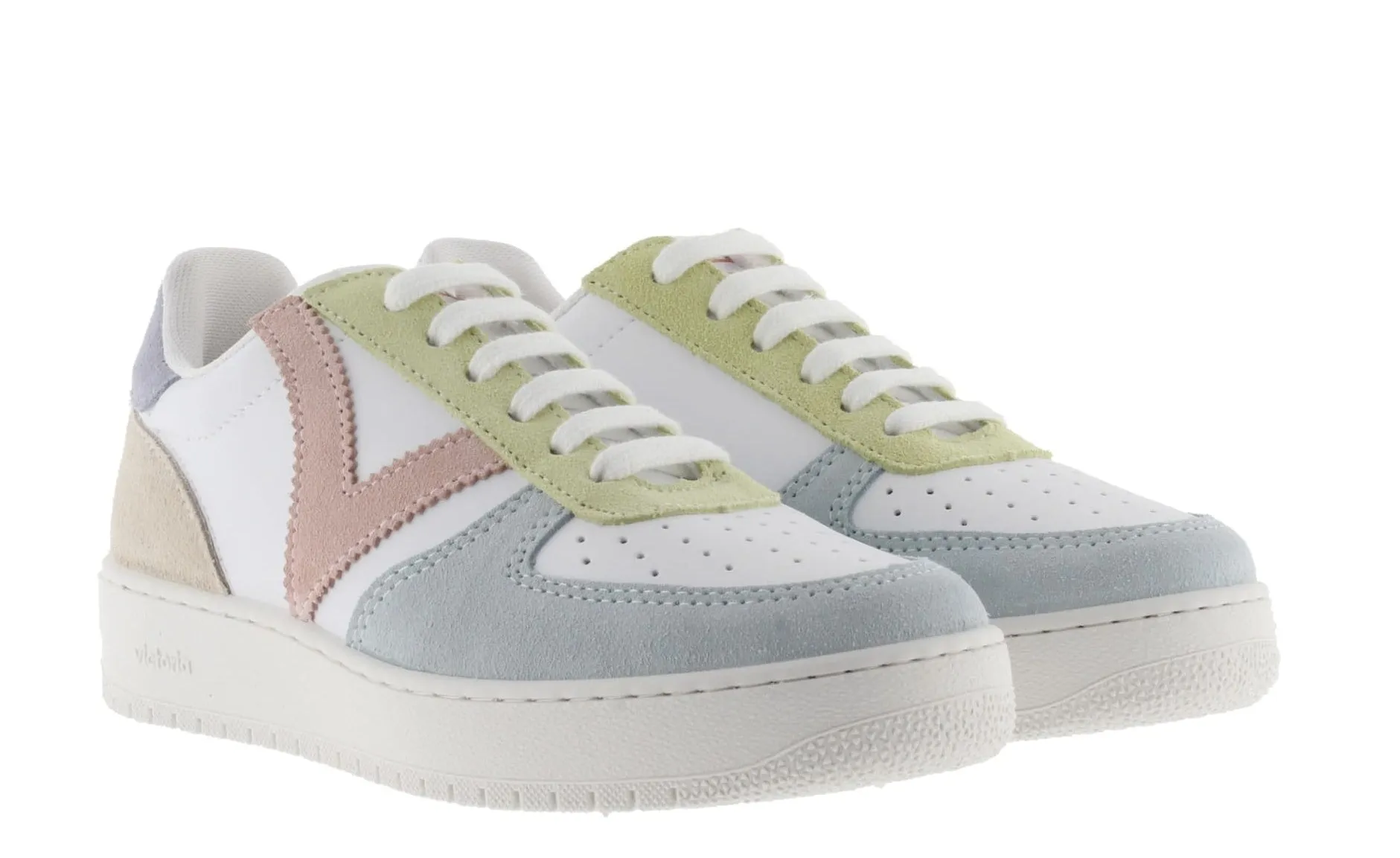 Deportivas Victoria Madrid multicolor en tonos pastel