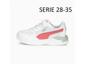 DEPORTIVO PARA BEBÉ X-RAY SPEED LITE AC 385525 PUMA EN COLOR BLANCO-CORAL