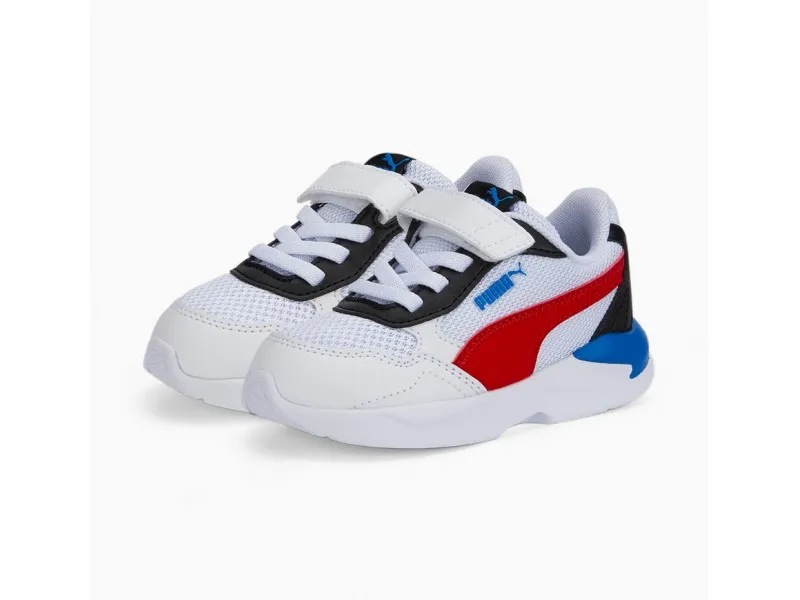 DEPORTIVO PARA BEBÉ X-RAY SPEED LITE AC 385526 PUMA EN COLOR BLANCO-ROJO