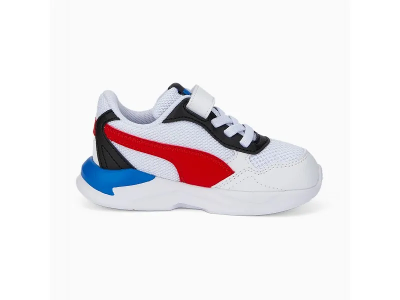 DEPORTIVO PARA BEBÉ X-RAY SPEED LITE AC 385526 PUMA EN COLOR BLANCO-ROJO