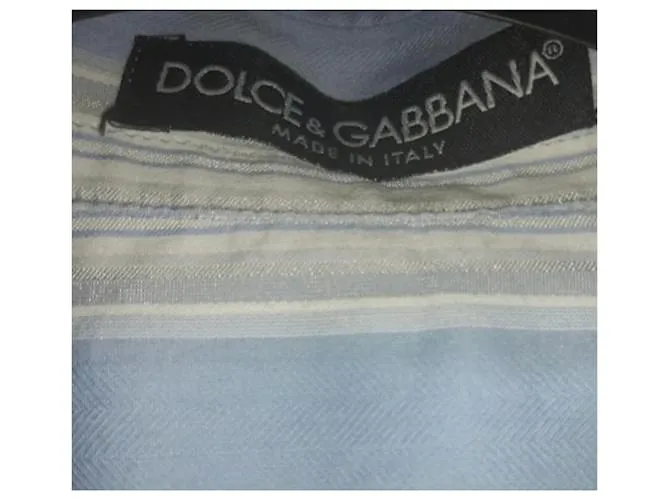 Dolce & Gabbana Camisa Azul D&G Azul claro 