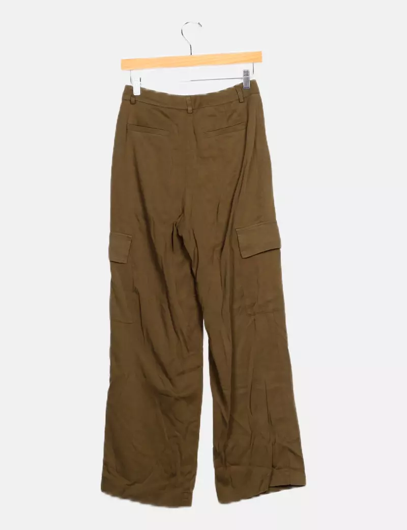 EseOese Pantalón cargo verde