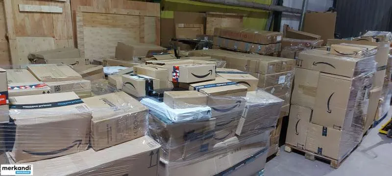 ESPECIFICACIÓN A/B DE LA MEZCLA DE DEVOLUCIONES DE CONSUMO DE AMAZON PALLET MIX PARA CADA PALET E15329