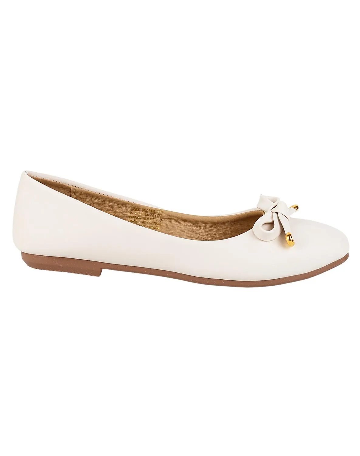 Flat Mujer Crema Stfashion 12303808