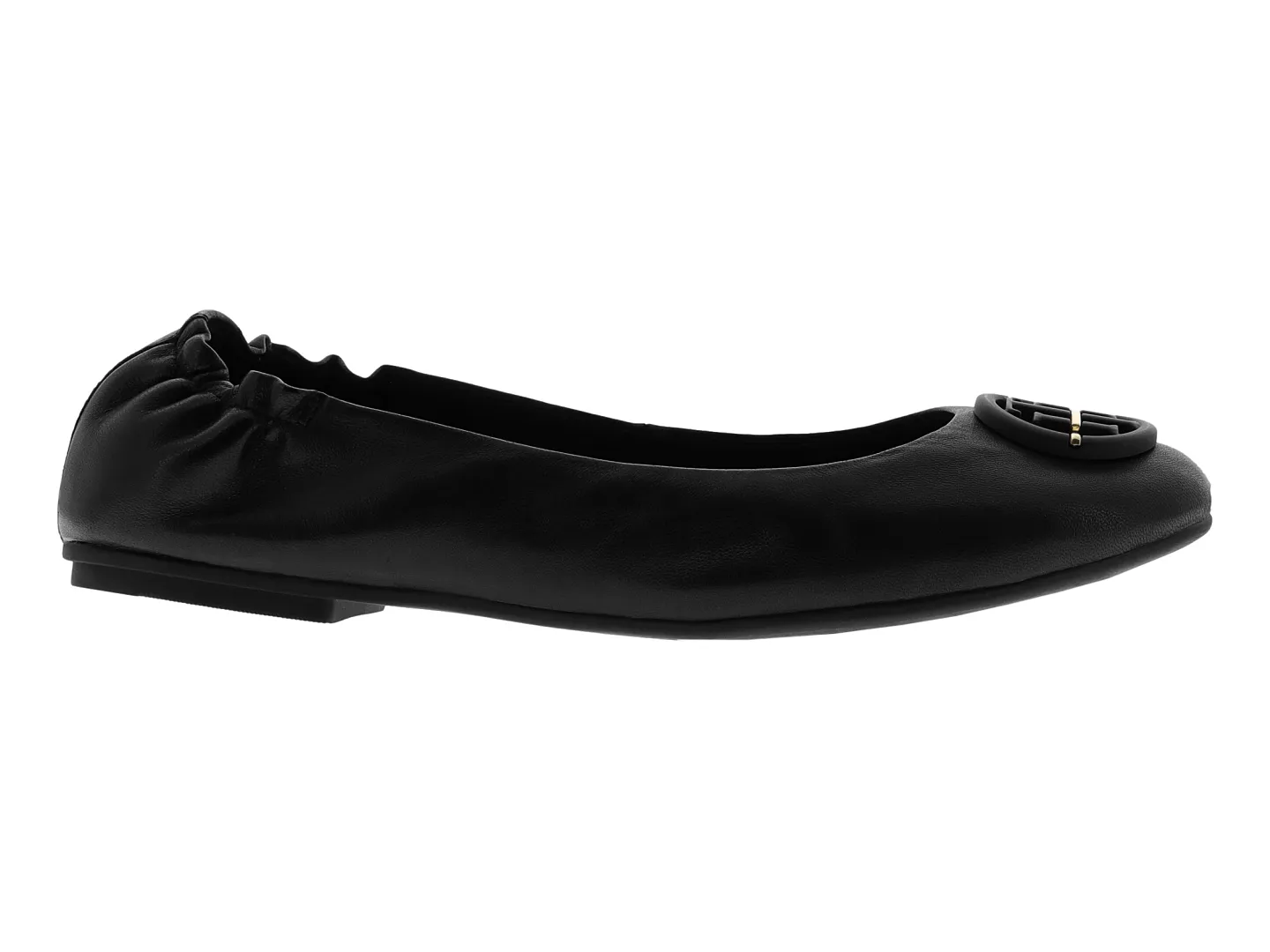 Flats Tommy Hilfiger Fw06344 Negro Para Mujer