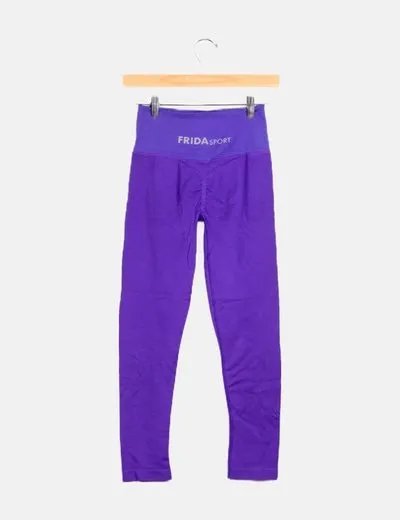 FRIDA Legging morado deportivo