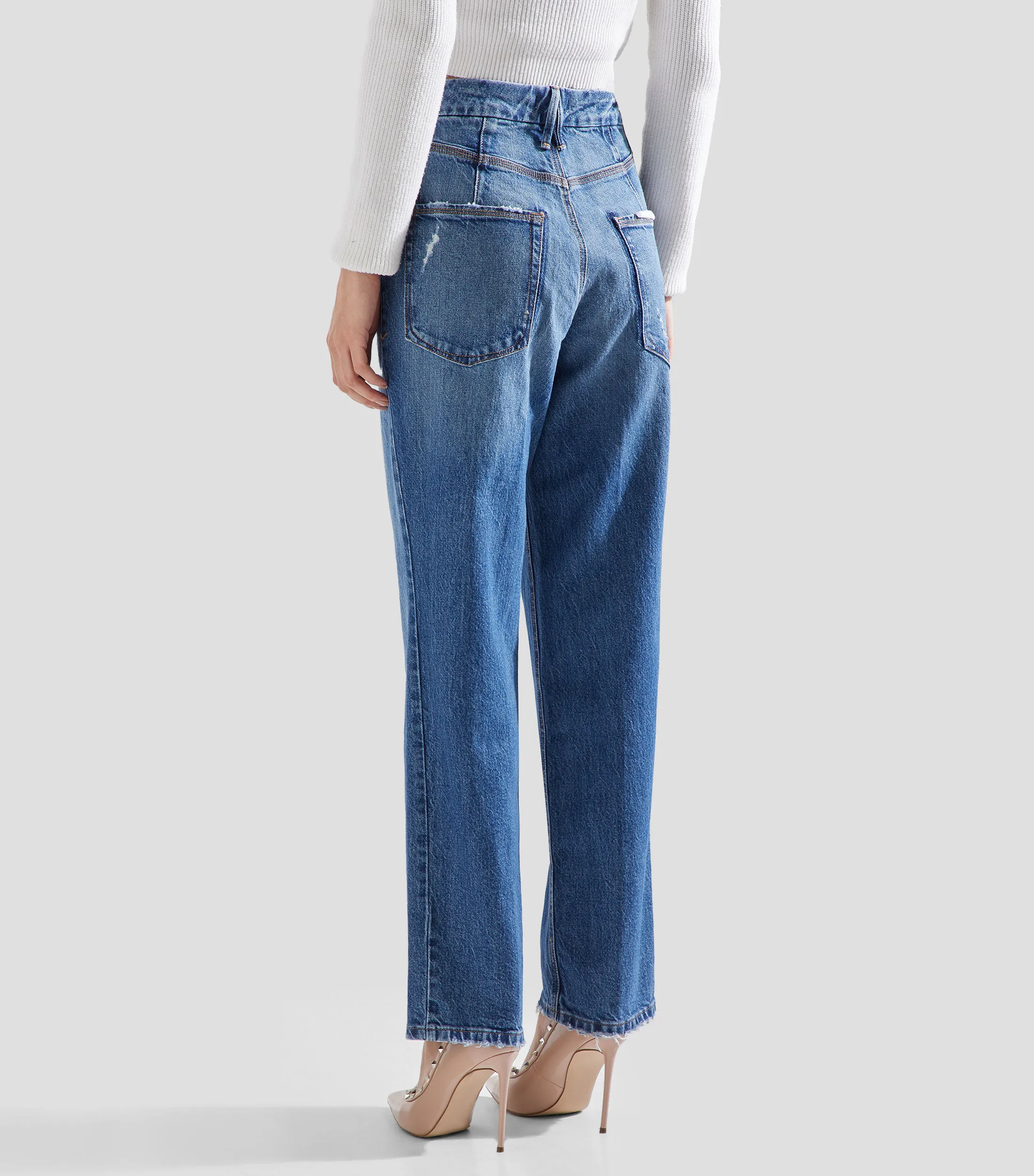 Good American Jeans Bootcut Mujer