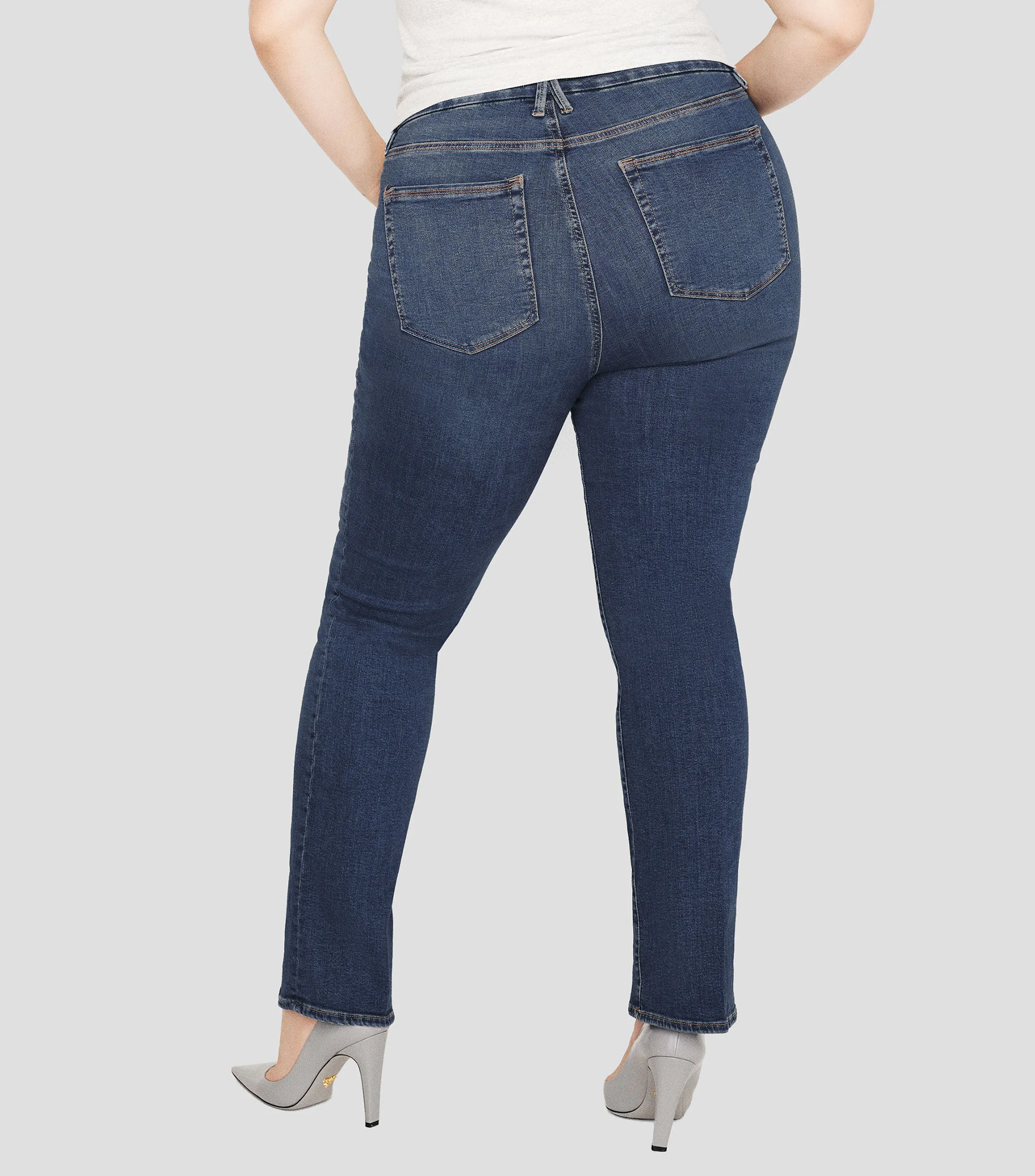 Good American Jeans Straight Mujer