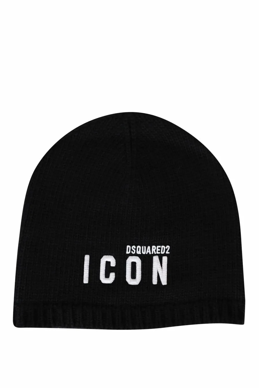 Gorro negro con logo 