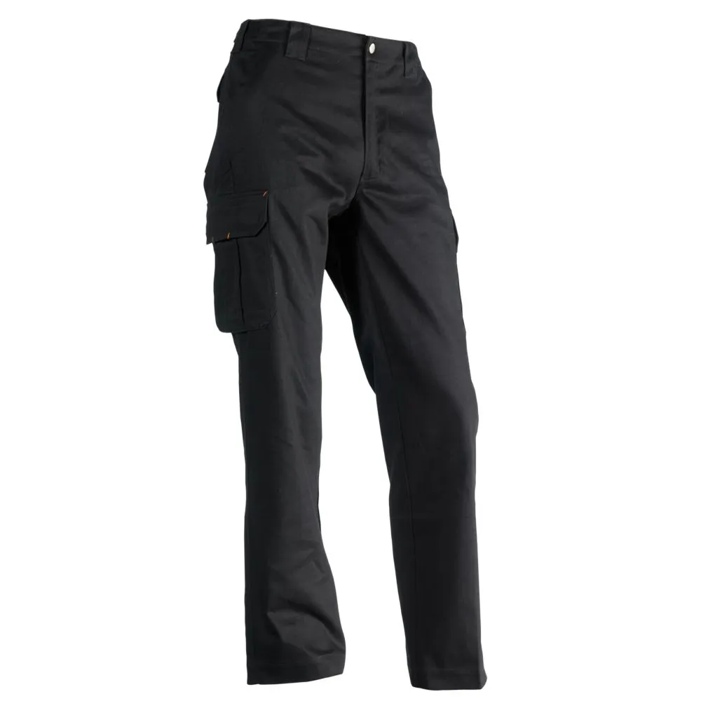 Herock Odin, pantalón multibolsillo, negro (cintura 36