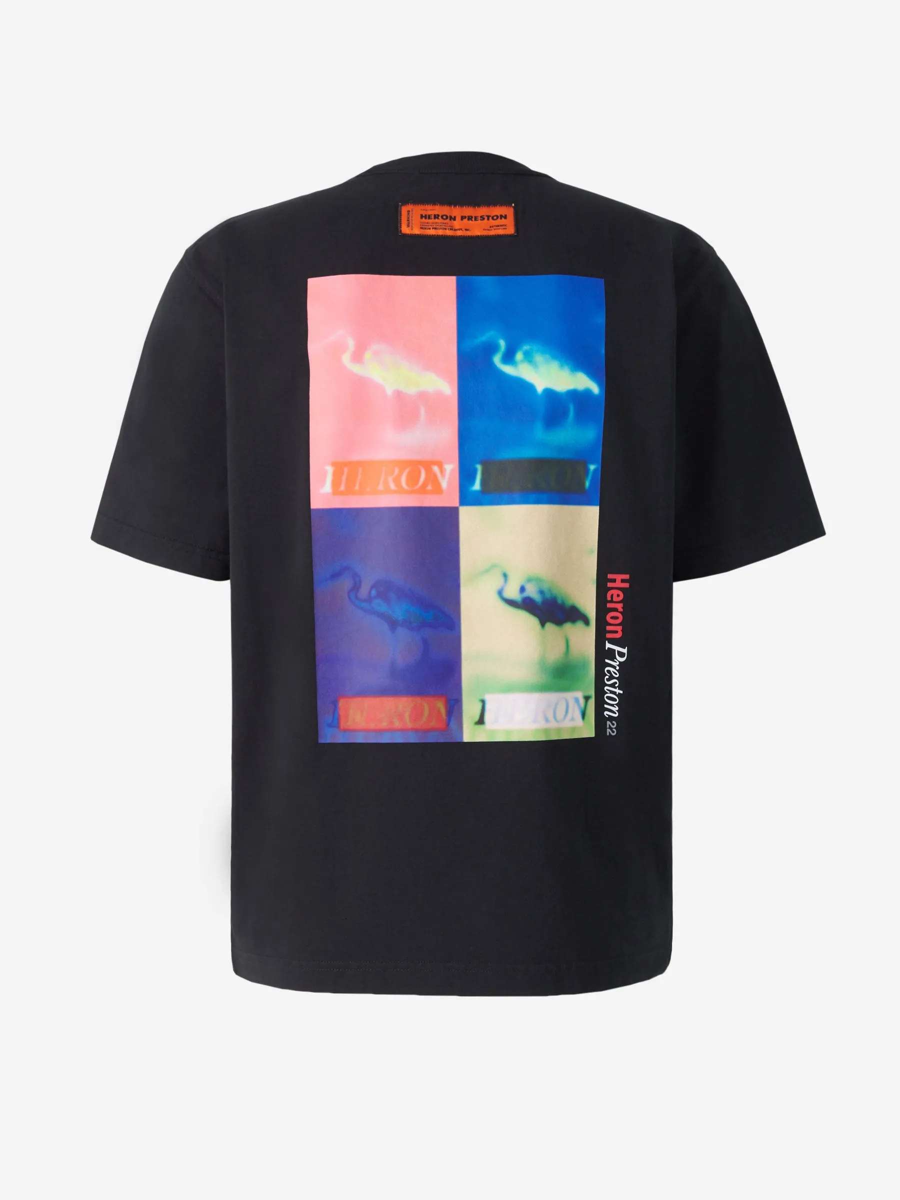 Heron Preston Camiseta Logo Bordado