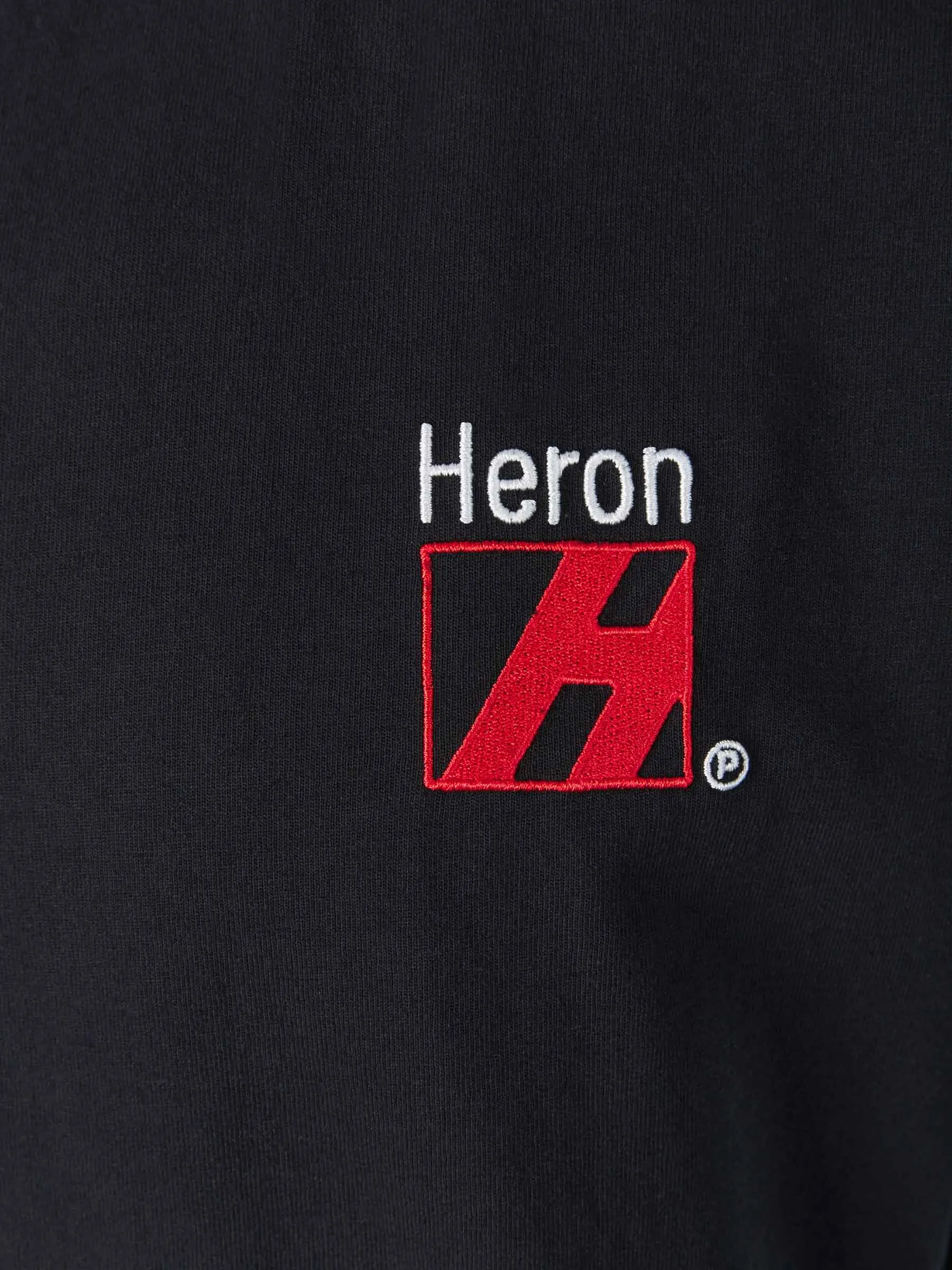 Heron Preston Camiseta Logo Bordado