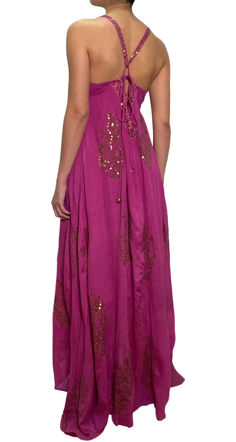 INDIA CHIC Vestido Bordado