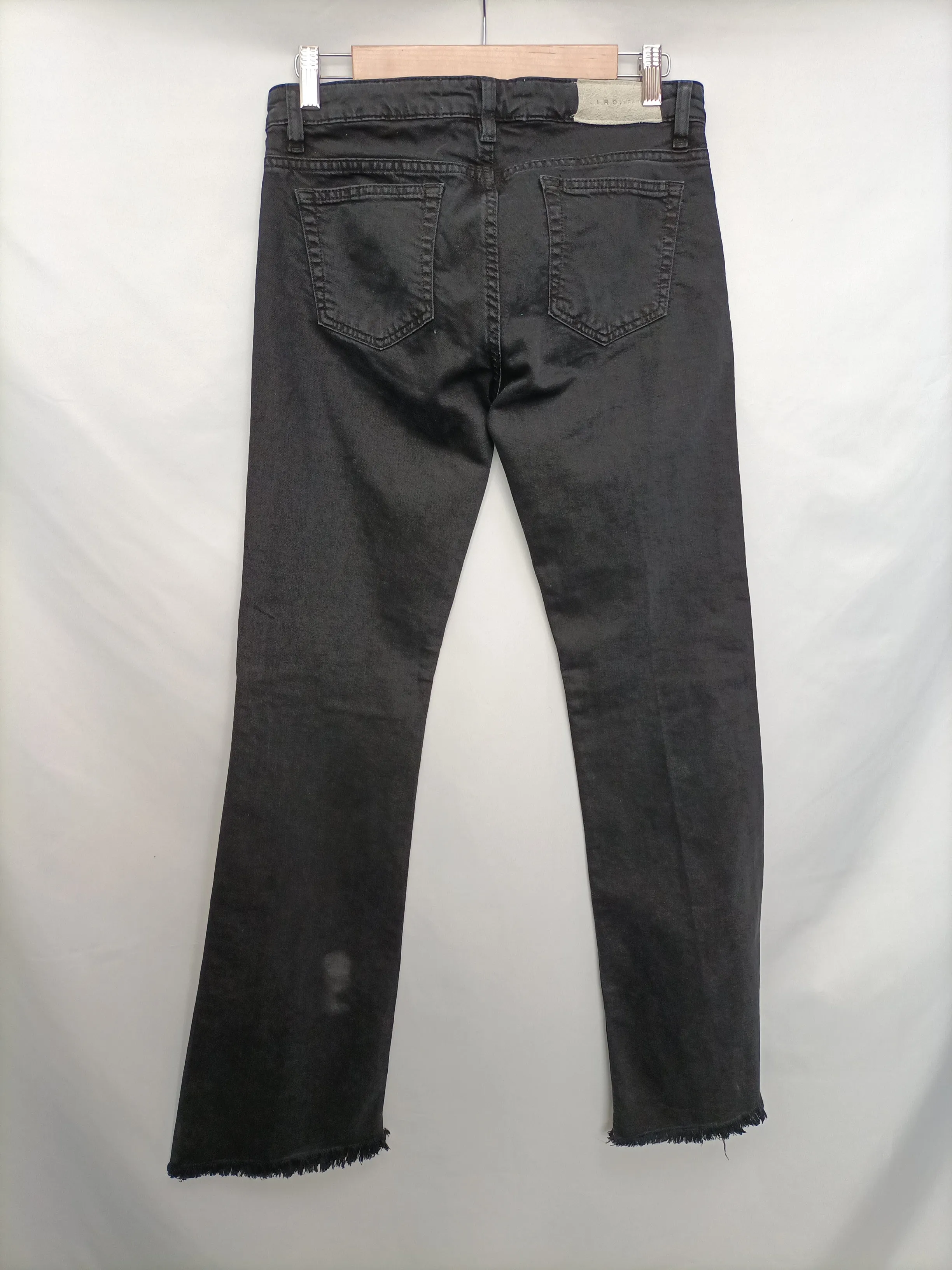 IRO. Pantalón negros campanaT.38