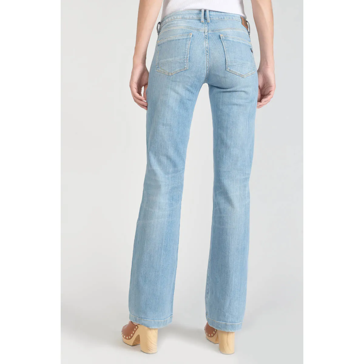 Jeans flare flare, largo 34