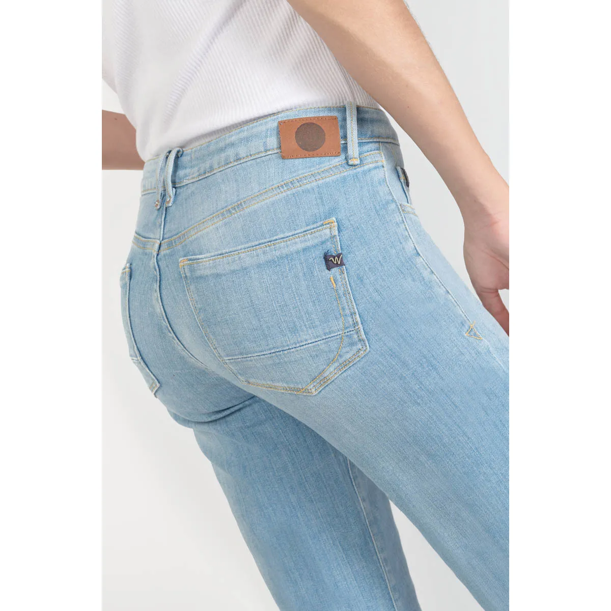 Jeans flare flare, largo 34