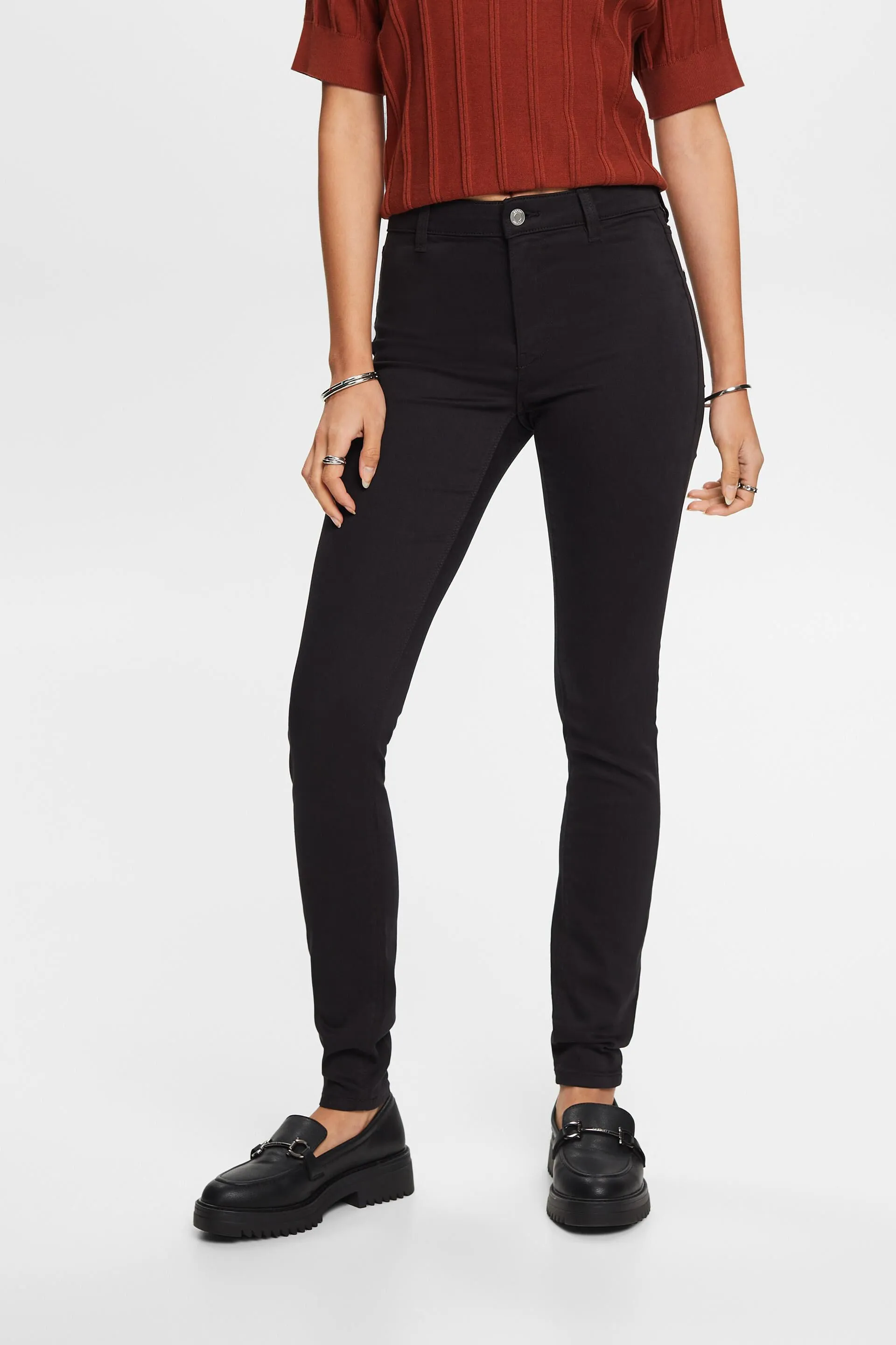 Jeans mid-rise skinny