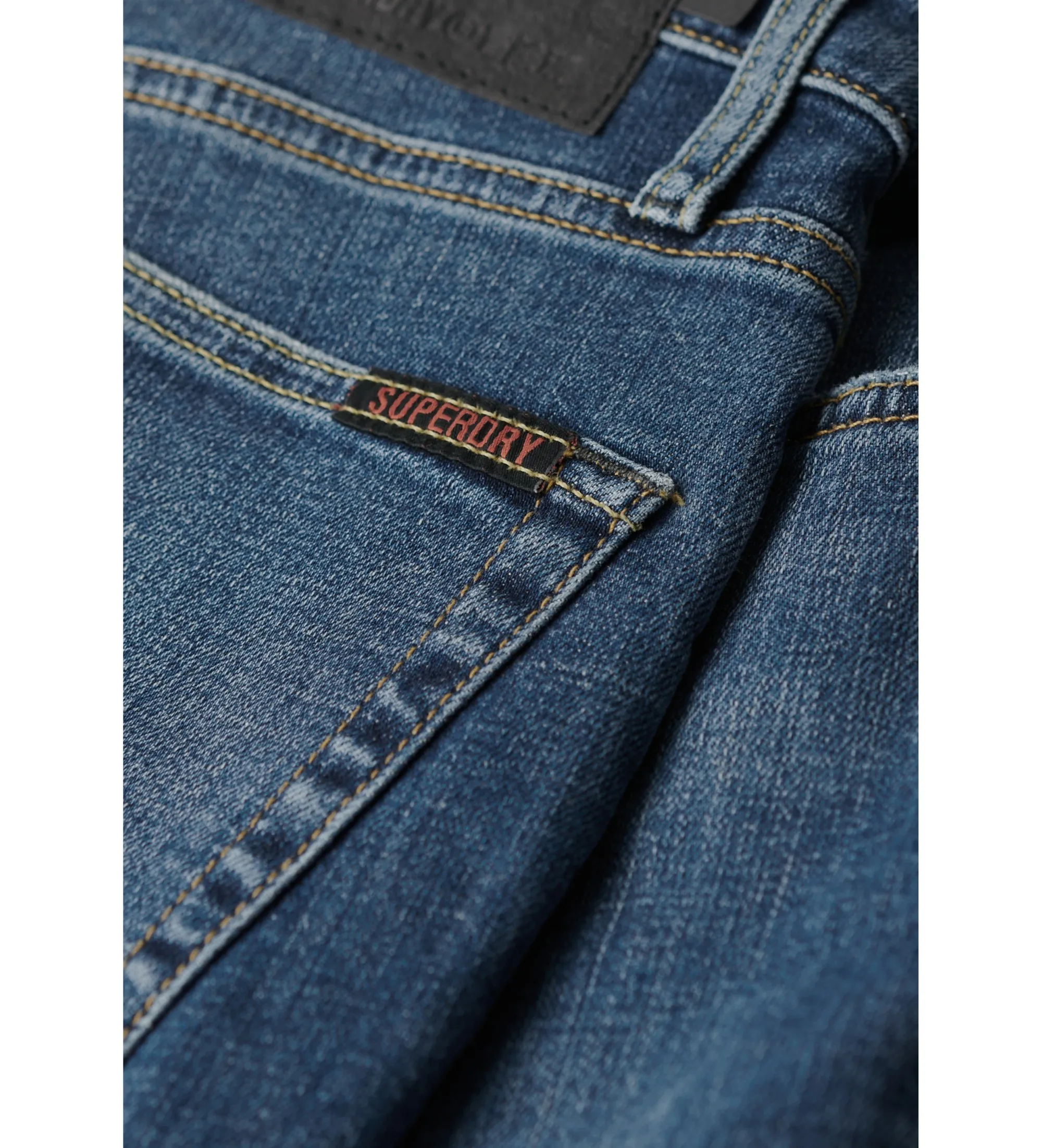 Jeans pitillo Vintage azul