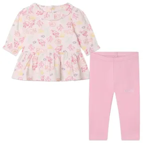 KENZO KIDS Conjunto vestido + leggings