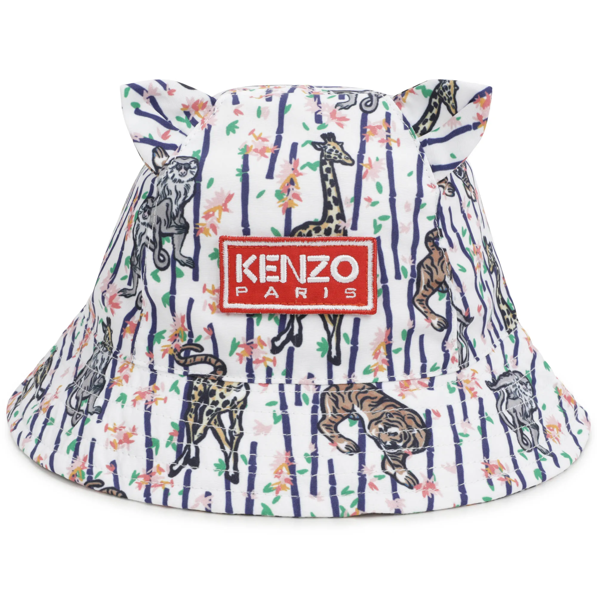 KENZO KIDS Gorro de pescador estampado