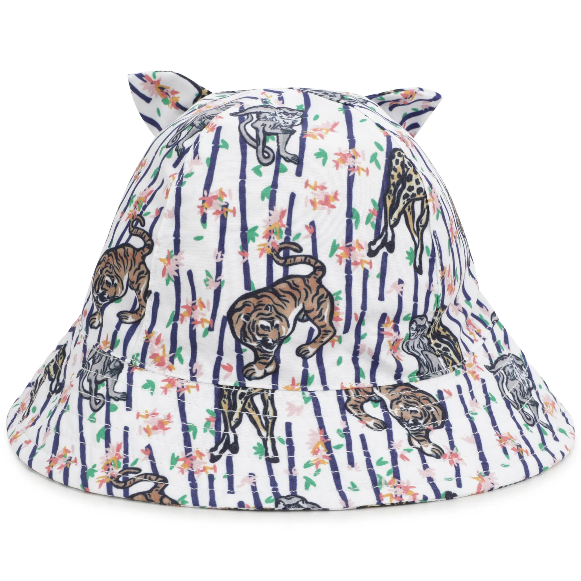 KENZO KIDS Gorro de pescador estampado