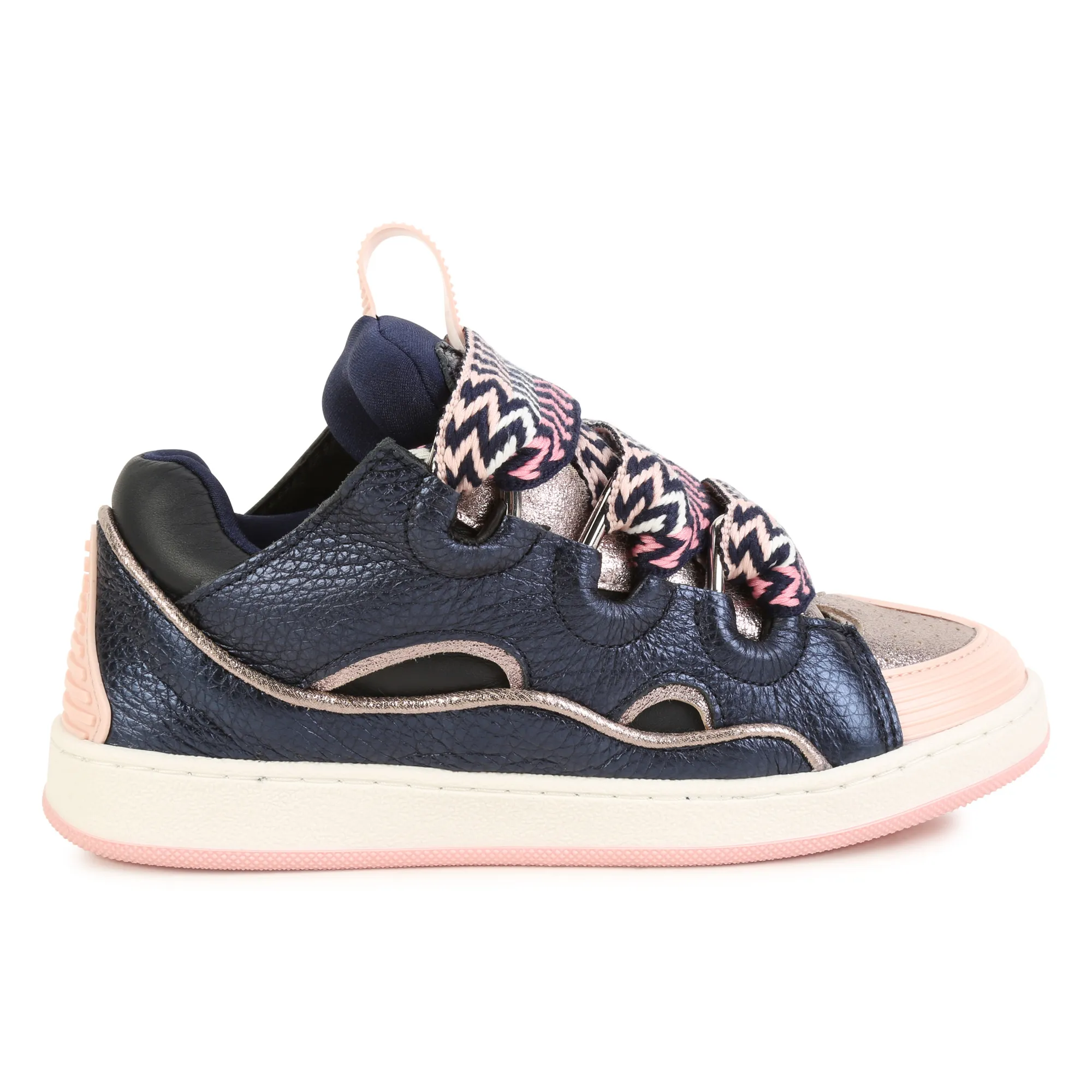 LANVIN Deportivas piel con cordones