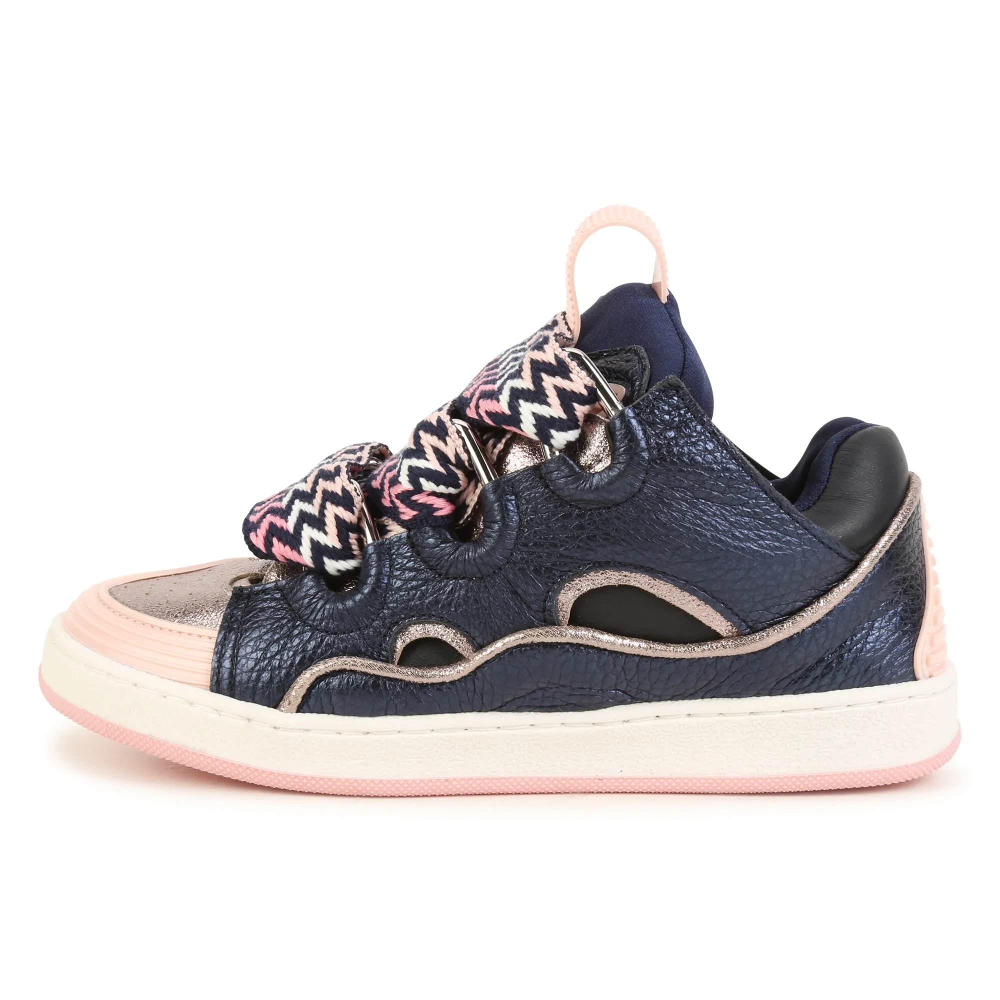 LANVIN Deportivas piel con cordones