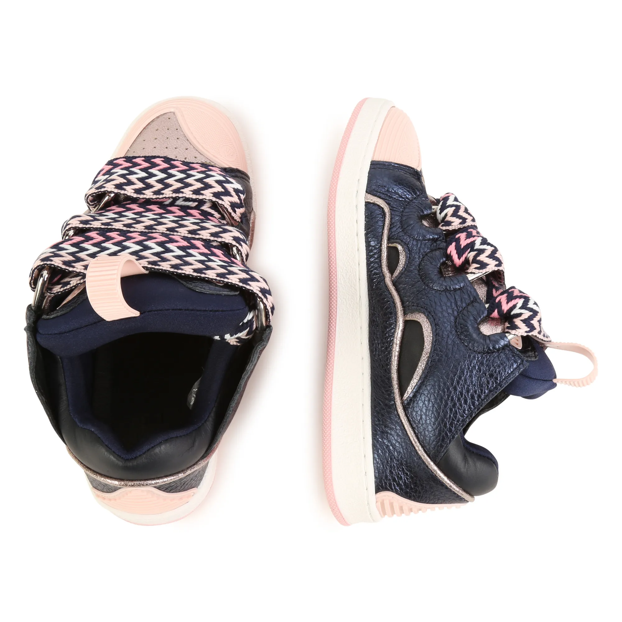 LANVIN Deportivas piel con cordones