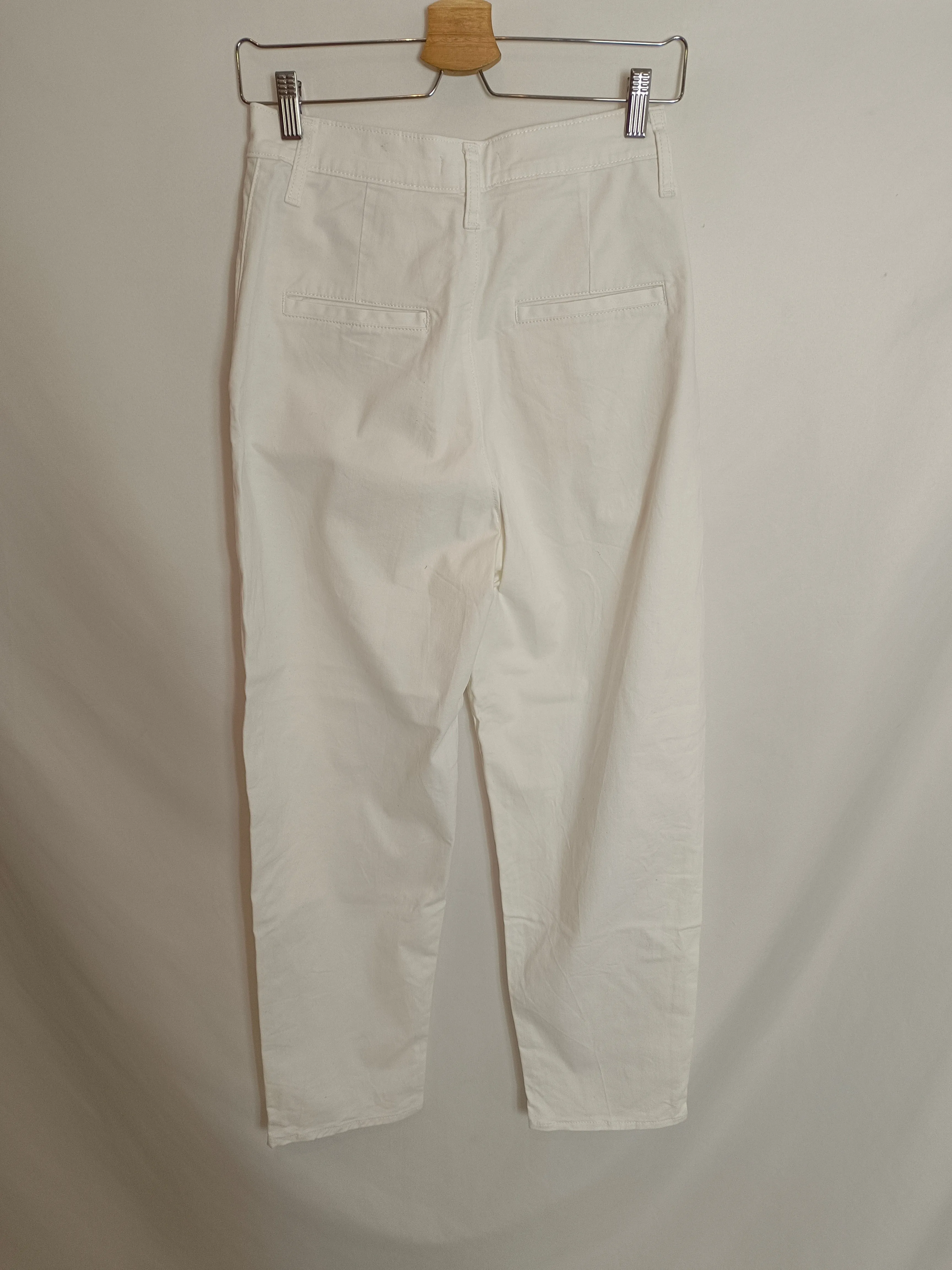 LEVI'S. Pantalón blanco pinzas T.26(34)