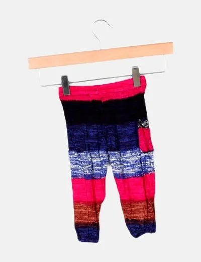 Lofbaz Pantalón multicolor casual