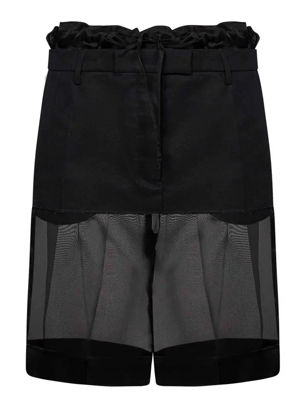 MAISON MARGIELA SHORTS  NEGRO