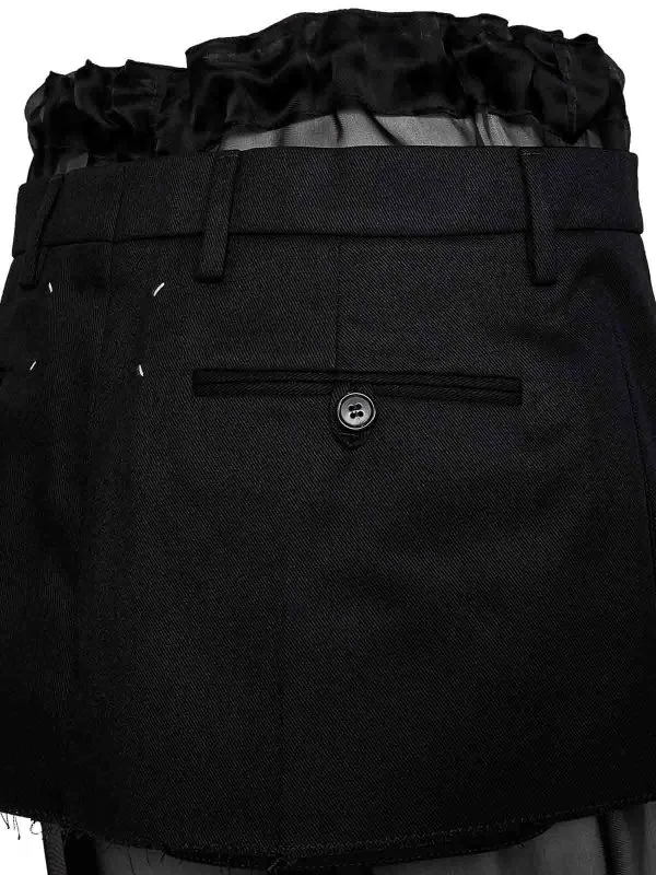 MAISON MARGIELA SHORTS  NEGRO