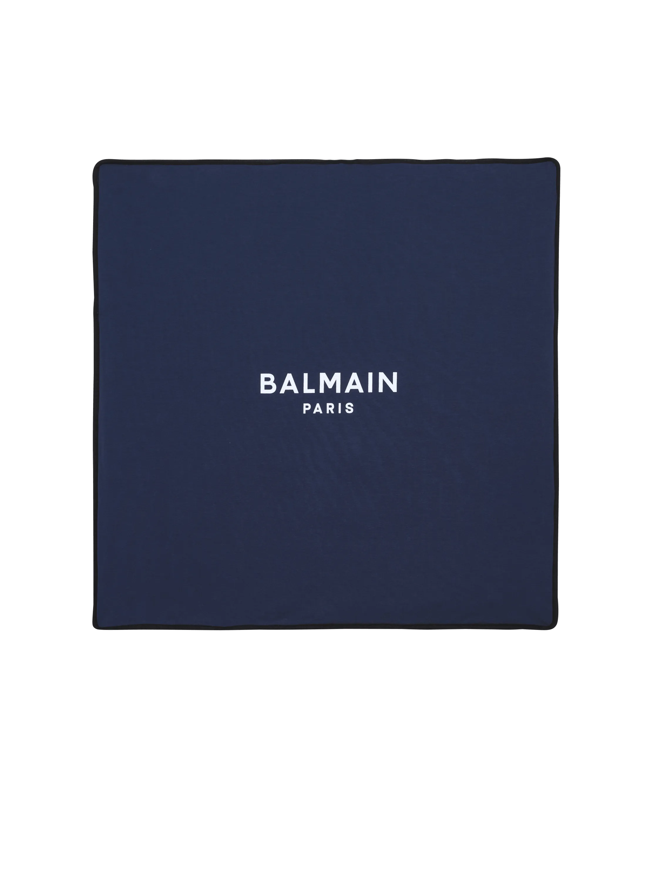 Mantita de bebé con el logotipo de Balmain