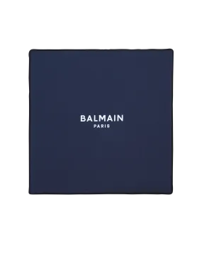 Mantita de bebé con el logotipo de Balmain