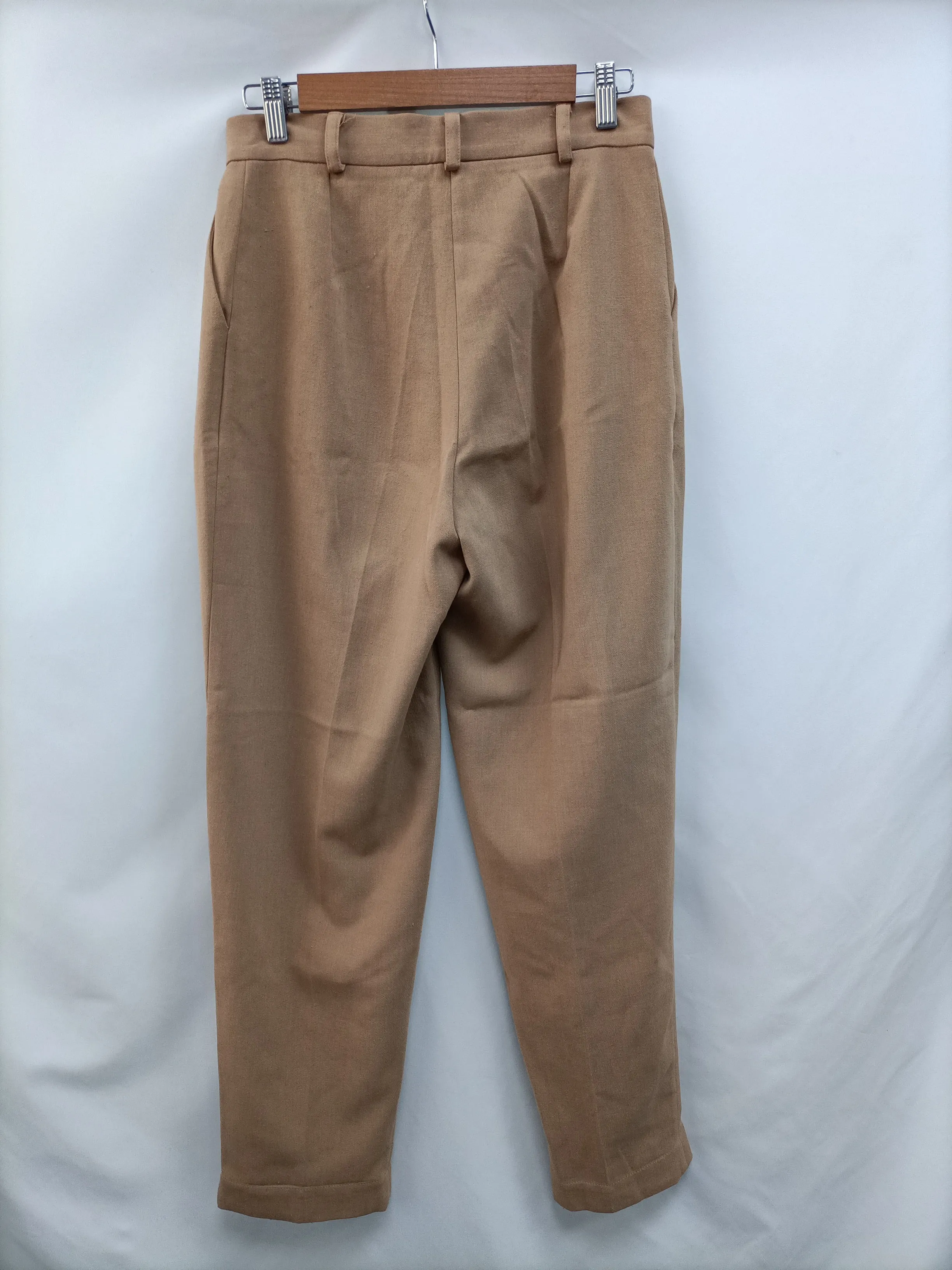 MEVREL. Pantalón slouchy camel T.s