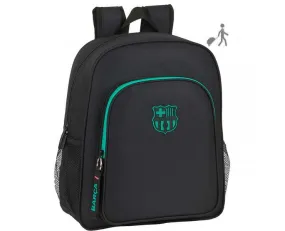 Mochila Junior FC Barcelona negra y verde