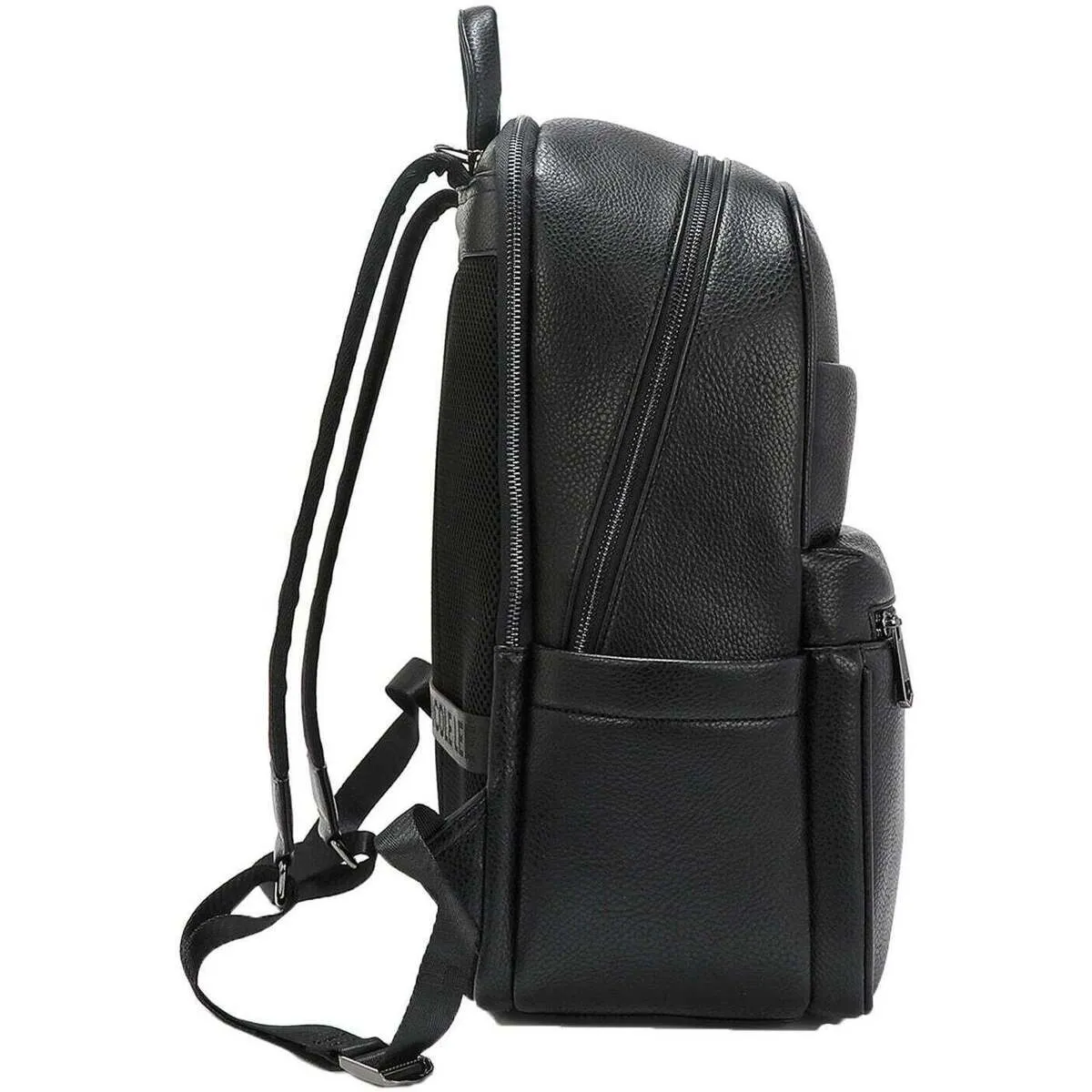 MOCHILA NEGRA CON PUERTO DE CARGA USB DE HOMBRE