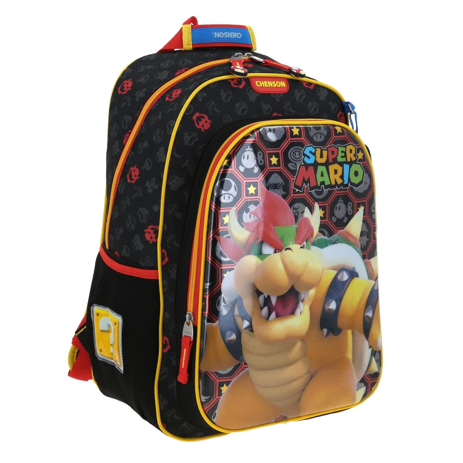 Mochila Negra Mario Bros Para Nio Chenson Rewo