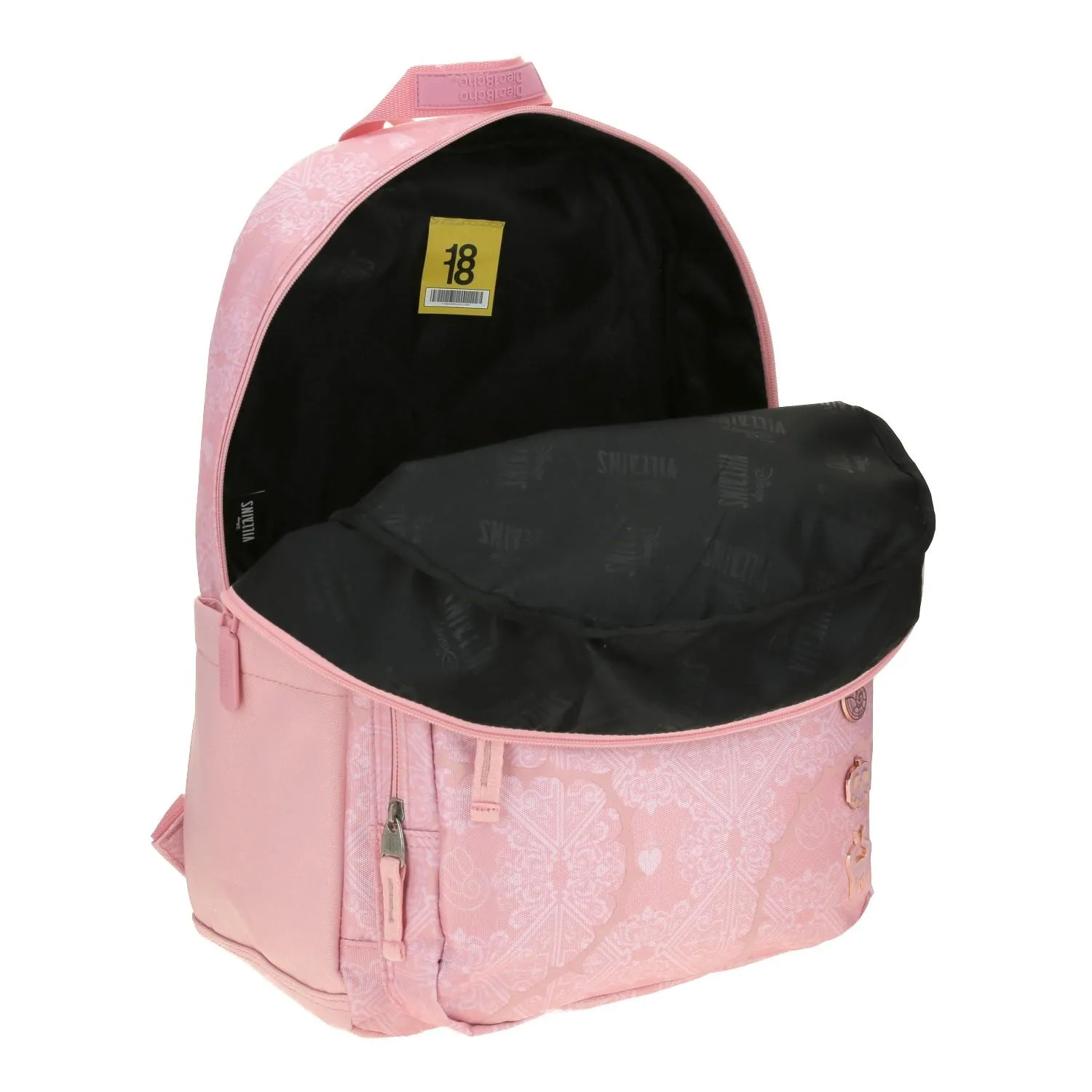 Mochila Villanas Rosa Grande Para Nia 1818 Lellered