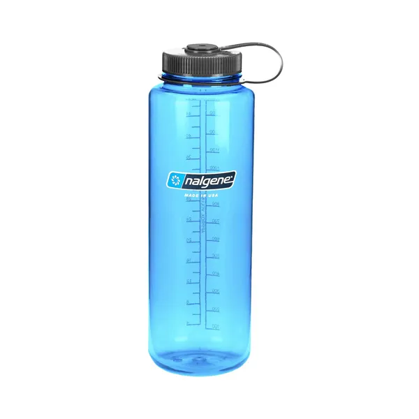 NALGENE SUSTAIN 1,5L BOCA ANCHA AZUL CON TAPON NEGRO