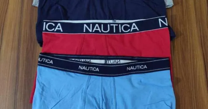 NAUTICA MEN BOXERS (PAQUETE 3PCS) OFERTAS DE ACCIONES A PRECIO DE DESCUENTO.