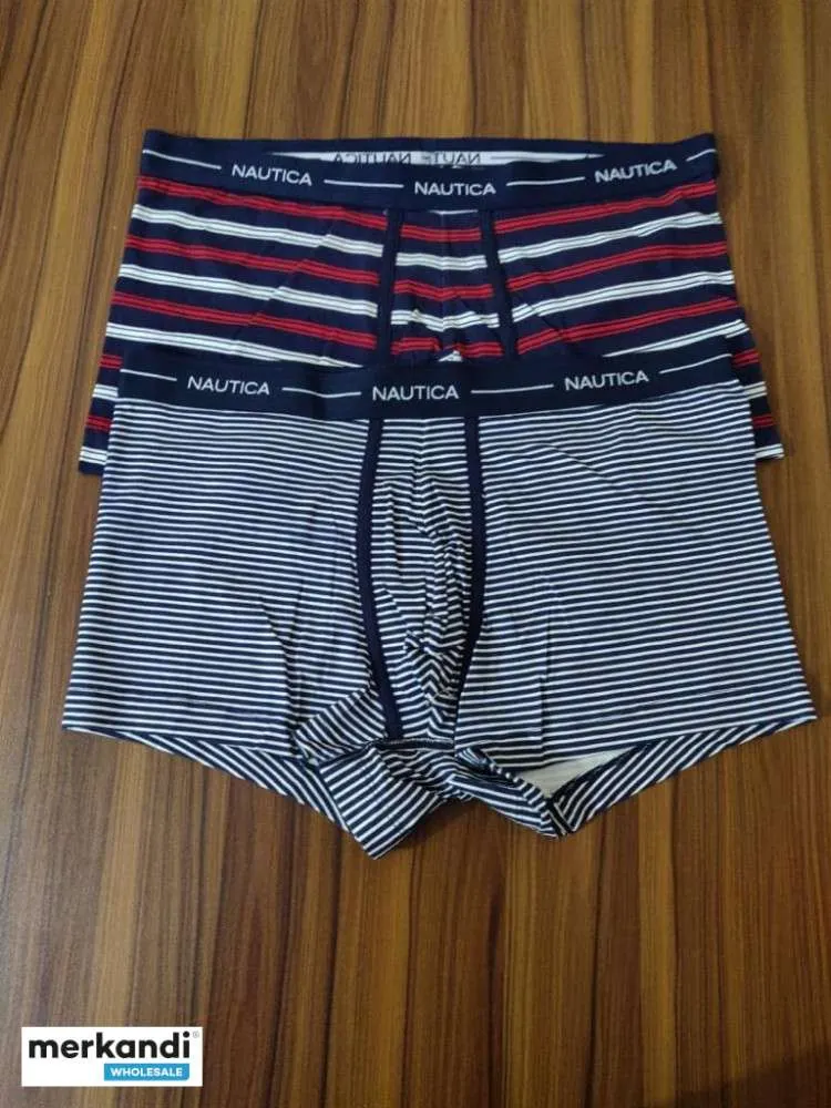 NAUTICA MEN BOXERS (PAQUETE 3PCS) OFERTAS DE ACCIONES A PRECIO DE DESCUENTO.