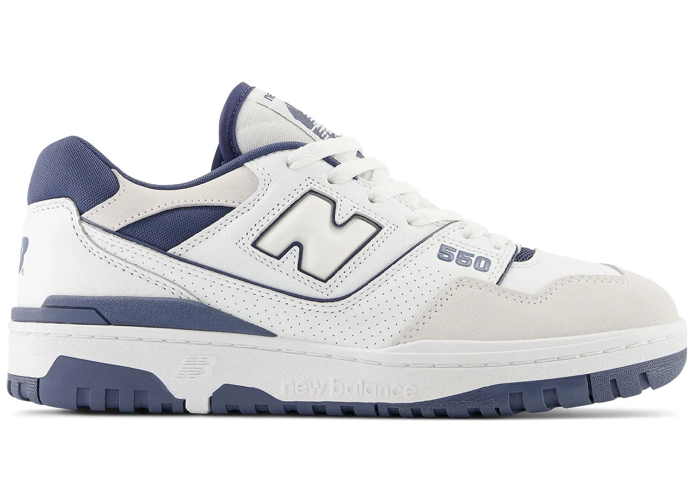 New Balance 550 White Dusty Blue