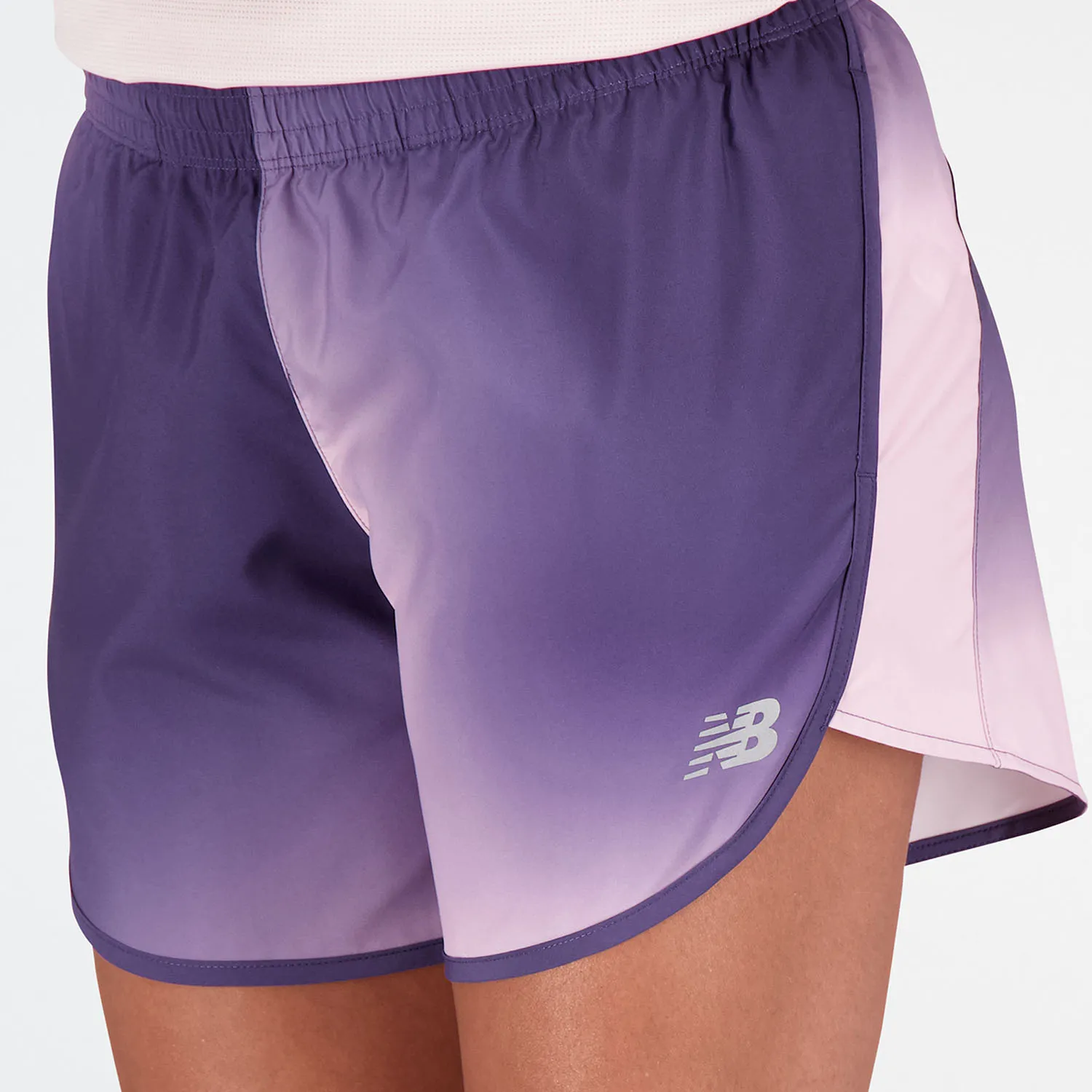 New Balance Printed Accelerate 5in Shorts