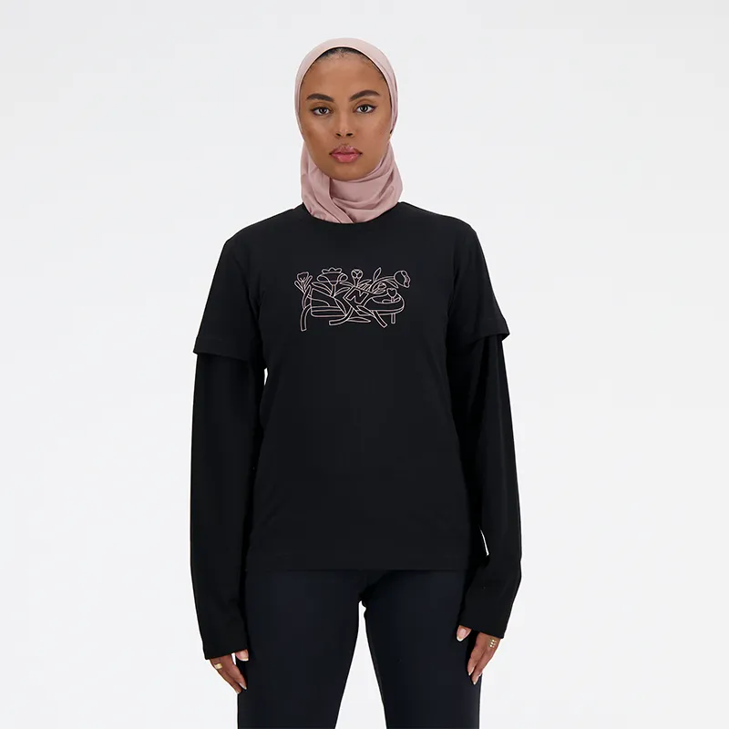 NEW BALANCE TSHIRT LONG SLEEVE