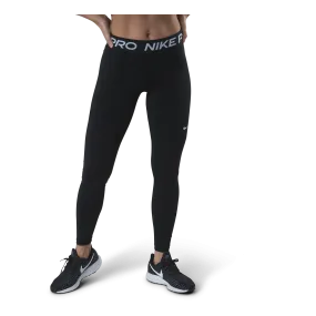 Nike Nike Pro Women's Mid-Rise Mesh-Paneled Leggings BLACK/WHITE