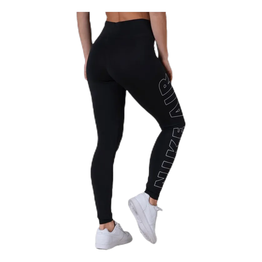 Nike Nsw Graphic Leggings Black