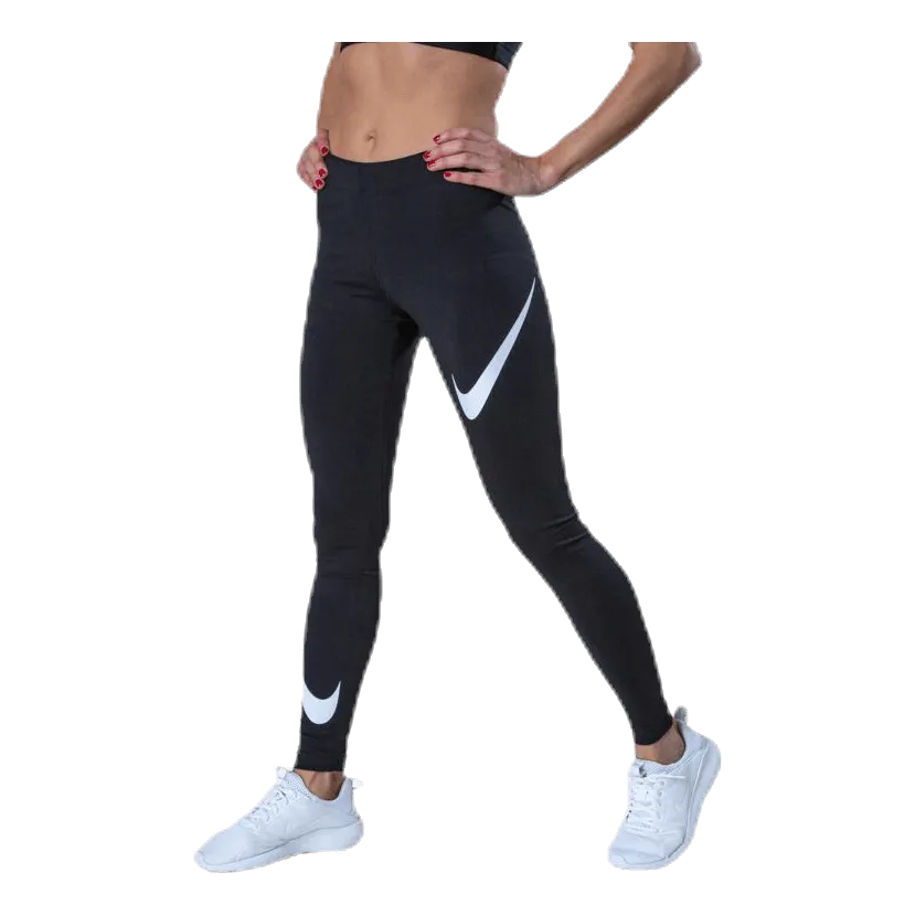 Nike Nsw Legasee Leggings Swoosh White/Black