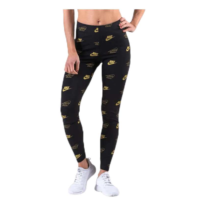 Nike Printed Leggings Shine BFF Black