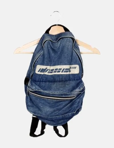 NoName Mochila azul denim